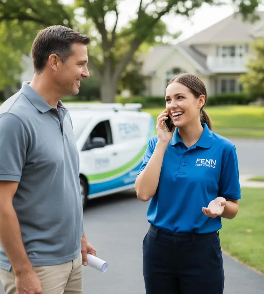 Fenn Pest Control customer support in Baxter